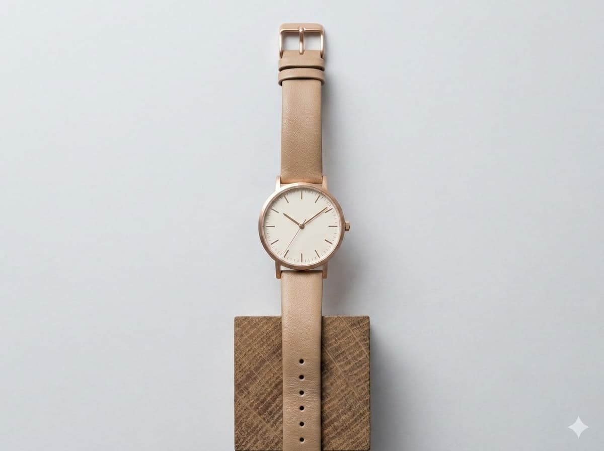 Relógio de Pulso Minimalista "Tempo" - View 4